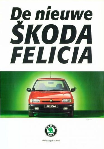 Brochures Skoda Felicia - Folders