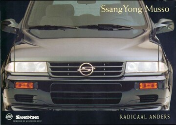Brochures SsangYong Musso - Folders
