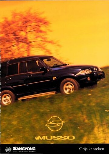 Brochures SsangYong Musso - Folders