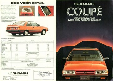 Brochures Subaru L-serie - Folders