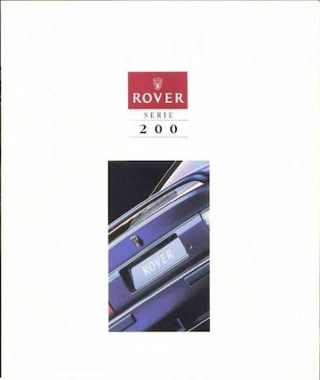Brochures Rover 200-serie - Folders