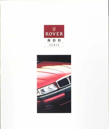 Brochure Rover 800-serie