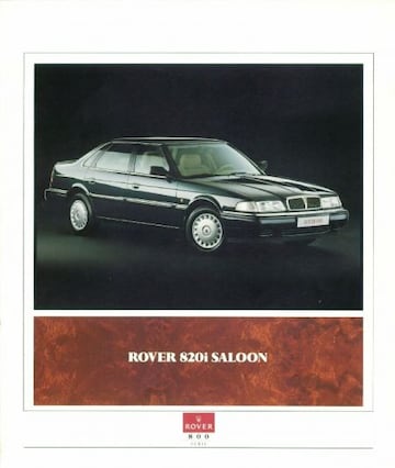 Brochures Rover 800-serie - Folders