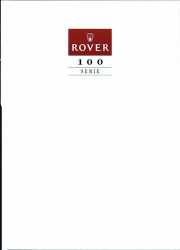 Brochures Rover 100-serie - Folders