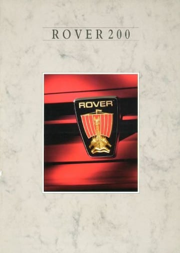 Brochures Rover 200-serie - Folders
