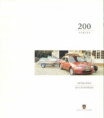 Brochures Rover 200-serie - Folders