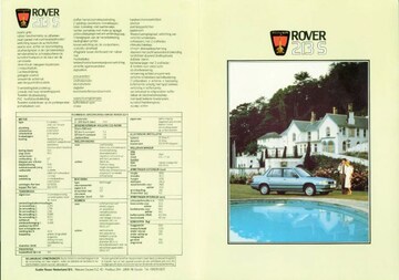 Brochures Rover 200-serie - Folders