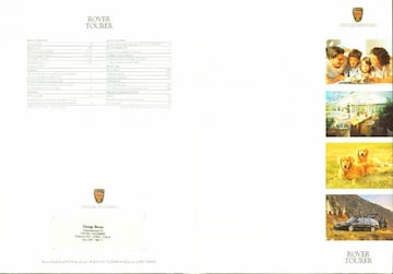 Brochure Rover Tourer