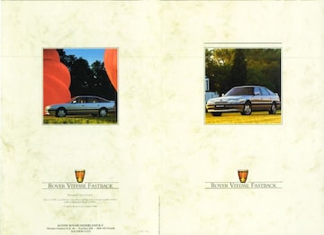 Brochures Rover 800-serie - Folders