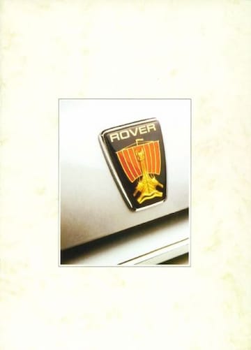 Brochures Rover 800-serie - Folders