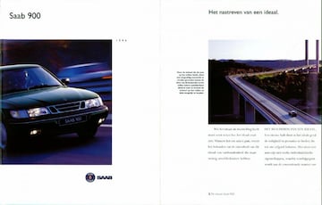 Brochures Saab 900 - Folders