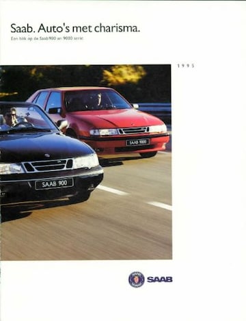 Brochures Saab 900 - Folders