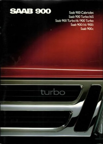 Brochures Saab 900 - Folders