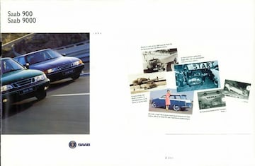 Brochures Saab 900 - Folders