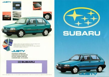 Brochures Subaru Justy - Folders