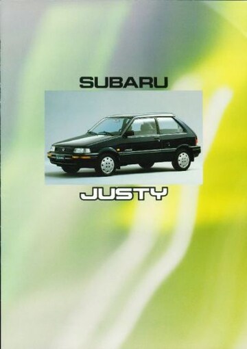 Brochures Subaru Justy - Folders