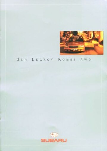 Brochures Subaru Legacy - Folders