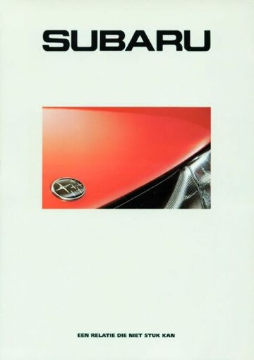 Brochures Subaru Legacy - Folders