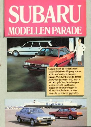 Brochures Subaru Mini Jumbo - Folders