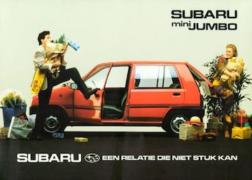 Brochures Subaru Mini Jumbo - Folders