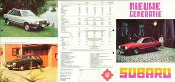 Brochures Subaru L-serie - Folders