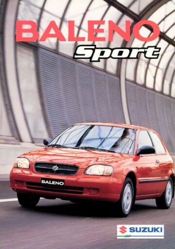 Brochures Suzuki Baleno - Folders