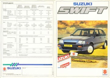 Brochures Suzuki Swift - Folders