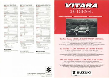 Brochures Suzuki Vitara - Folders