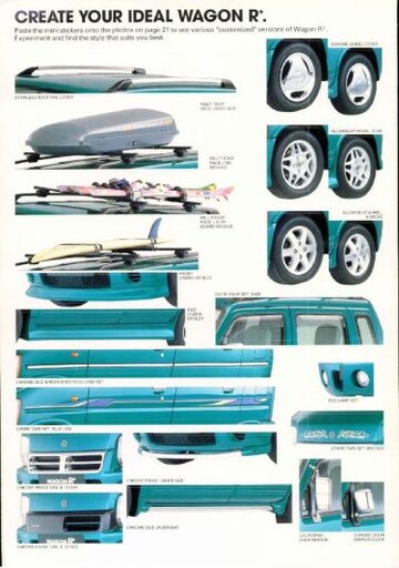 Brochures Suzuki Wagon R+ - Folders