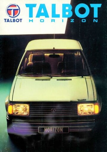 Brochures Talbot Horizon - Folders