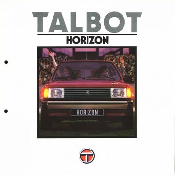 Brochures Talbot Horizon - Folders