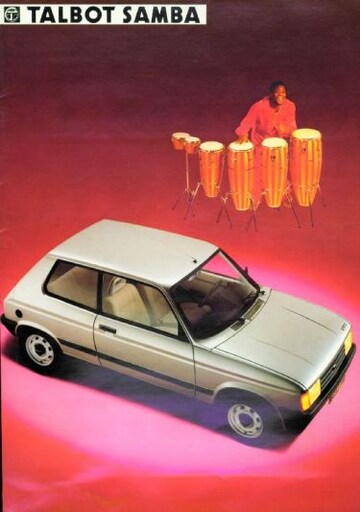 Brochures Talbot Samba - Folders