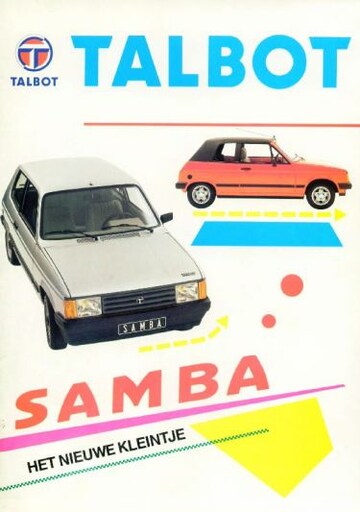 Brochures Talbot Samba - Folders
