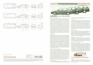 Brochures Toyota Avensis - Folders