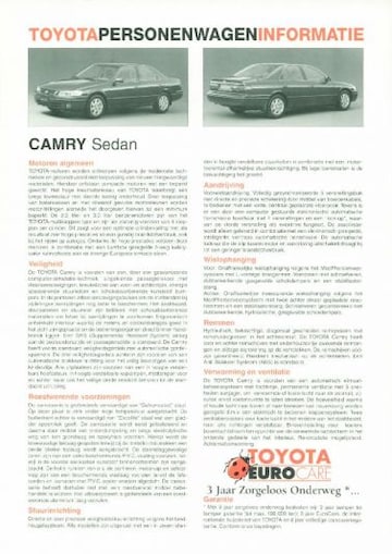 Brochures Toyota Camry - Folders