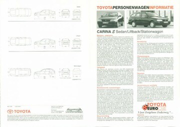 Brochures Toyota Carina - Folders