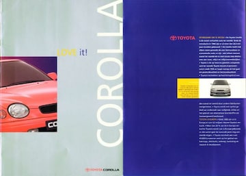 Brochures Toyota Corolla - Folders