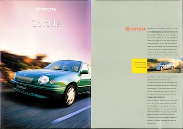 Brochures Toyota Corolla - Folders