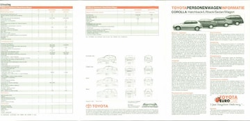 Brochures Toyota Corolla - Folders