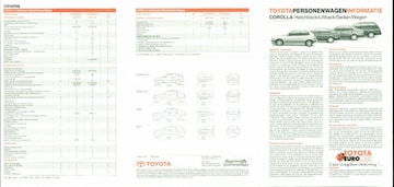 Brochures Toyota Corolla - Folders