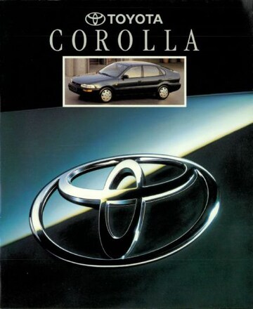 Brochures Toyota Corolla - Folders