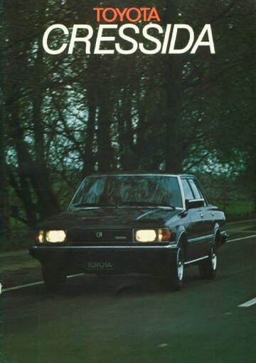 Brochures Toyota Cressida - Folders