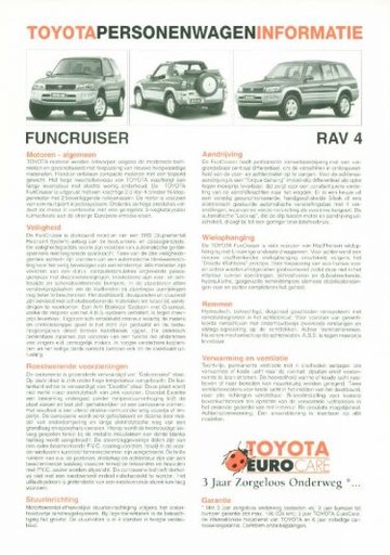 Brochure Toyota Funcruiser