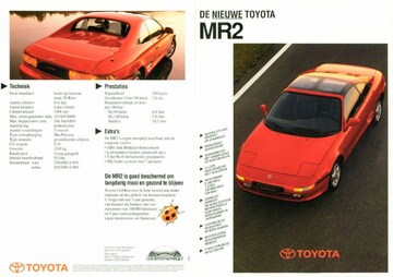 Brochures Toyota MR2 - Folders