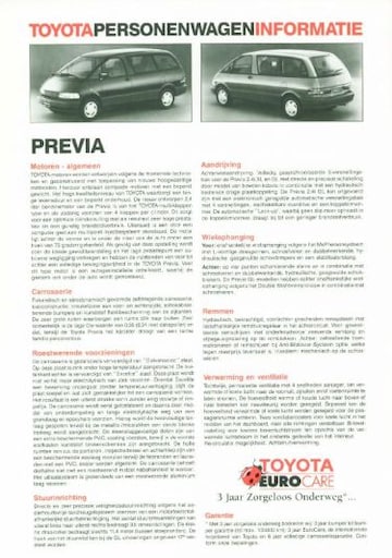 Brochures Toyota Picnic - Folders