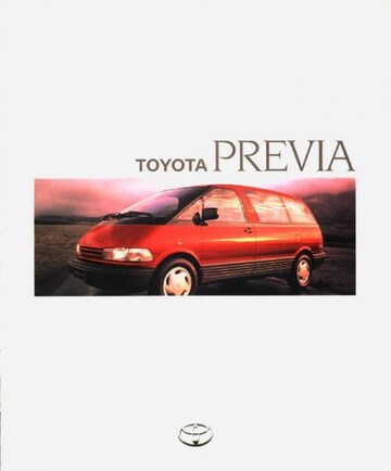 Brochures Toyota Previa - Folders