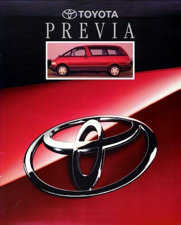 Brochures Toyota Previa - Folders