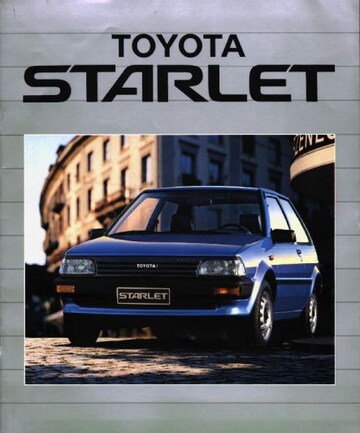 Brochures Toyota Starlet - Folders