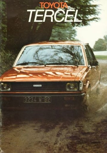 Brochures Toyota Tercel - Folders