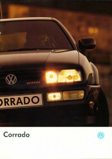 Brochures Volkswagen Corrado - Folders